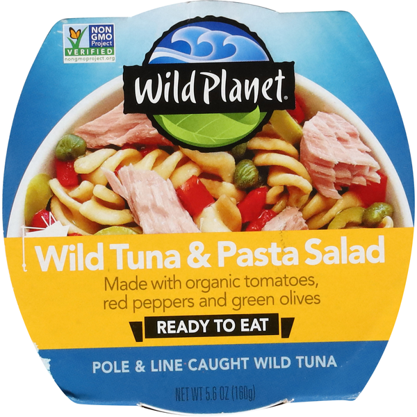 Wild Planet Organic Wild Tuna Pasta Salad w/Red Peppers Tomatoes & Olives