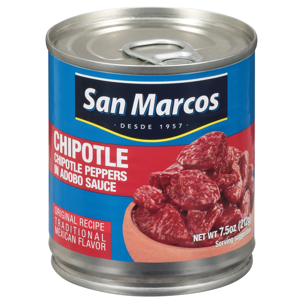 San Marcos Chipotle Peppers in Adobo Sauce