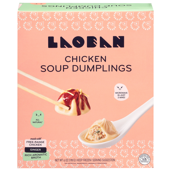 Laoban Chicken Soup Dumplings Frozen