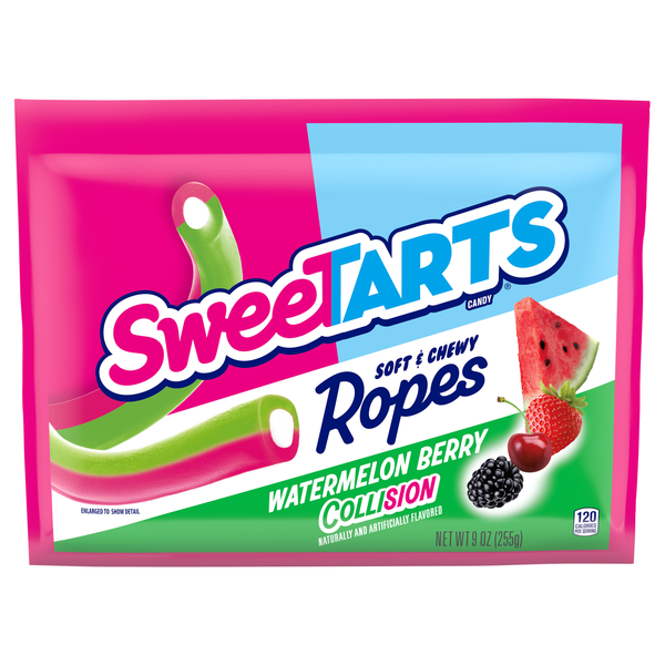 SweeTARTS Ropes Watermelon Berry Collision Chewy Candy