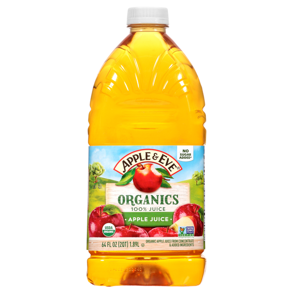 Apple & Eve Organics No Sugar Added 100% Apple Juice