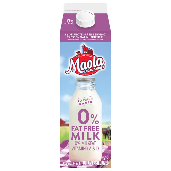 Maola Fat Free Skim Milk