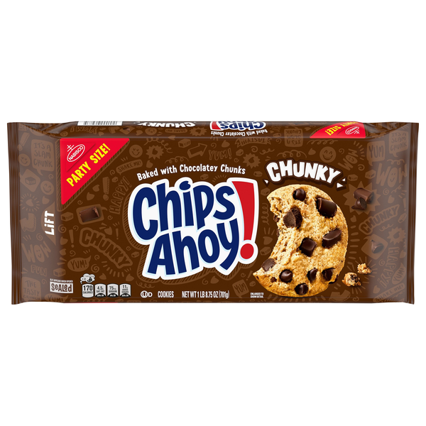 Nabisco Chips Ahoy! Chunky Chocolate Chip Cookies Party Size