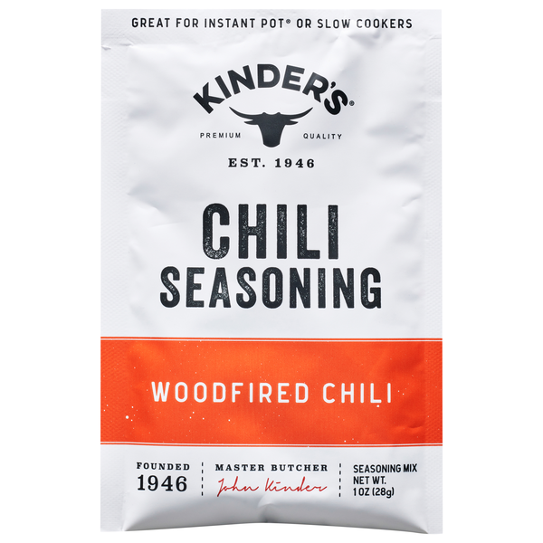 Kinder's Woodfired Chili Seasoning Mix Packet