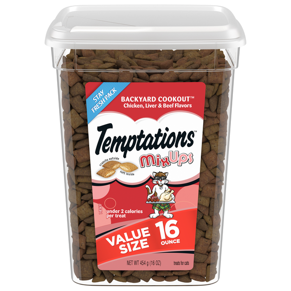 Temptations MixUps Backyard Cookout Crunchy & Soft Cat Treats