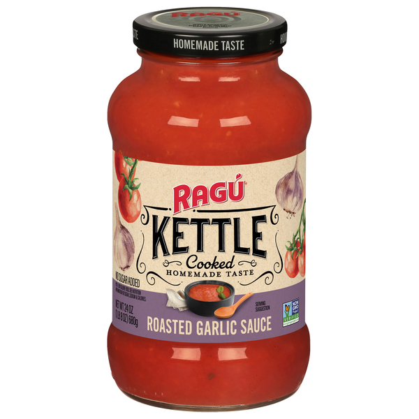 RAGU Kettle Cooked Roasted Garlic Pasta Sauce