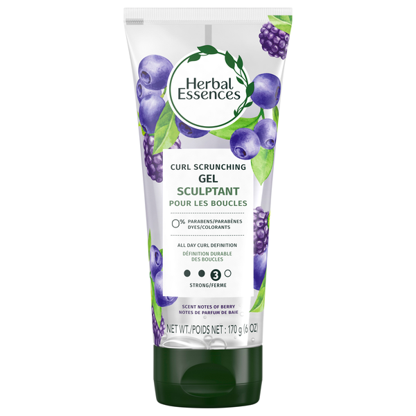Herbal Essences Curl Scrunching Notes of Berry Gel Sculptant