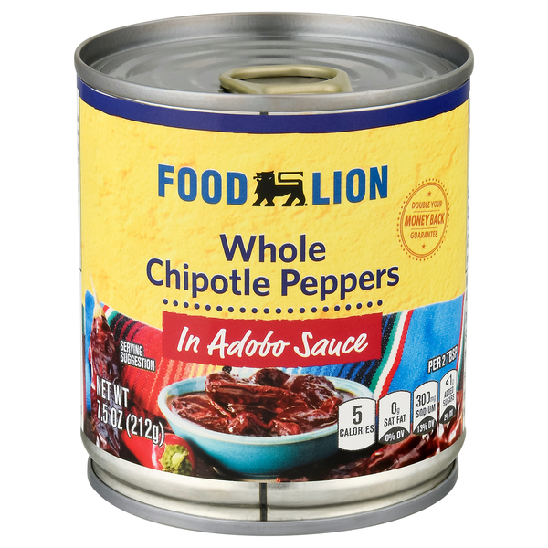 Save on Food Lion Whole Chipotle Peppers in Adobo Sauce Order Online
