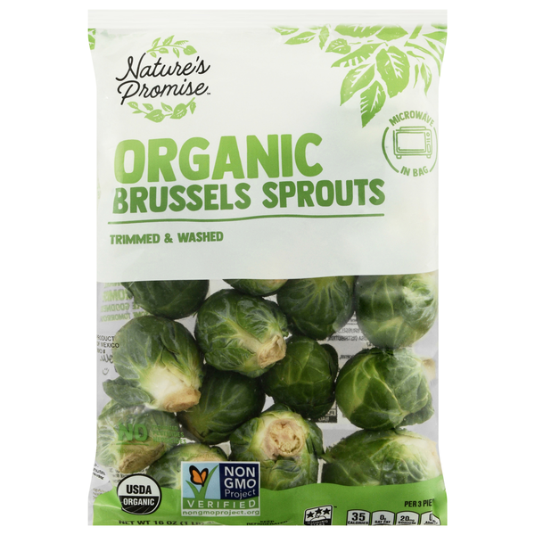 Nature's Promise Organic Brussels Sprouts