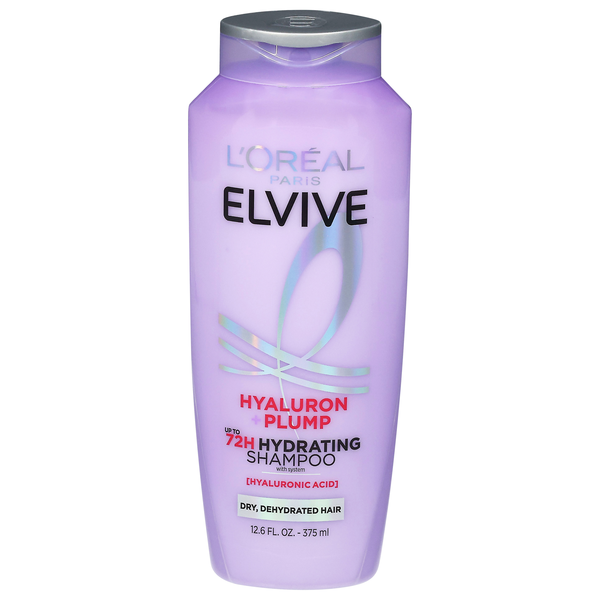 L'Oreal Elvive Hyaluron + Plump 72H Hydrating Shampoo