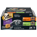 SHEBA Perfect Portions Pate Variety Wet Cat Food - 12 Twin Packs