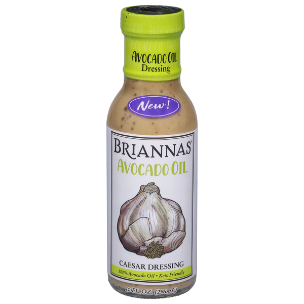 Briannas Keto Friendly Avocado Oil Caesar Dressing
