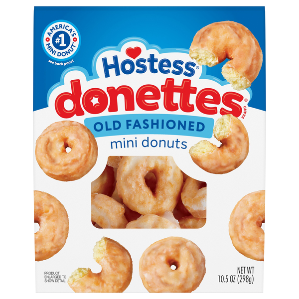 Hostess Donettes Mini Old Fashioned Donuts
