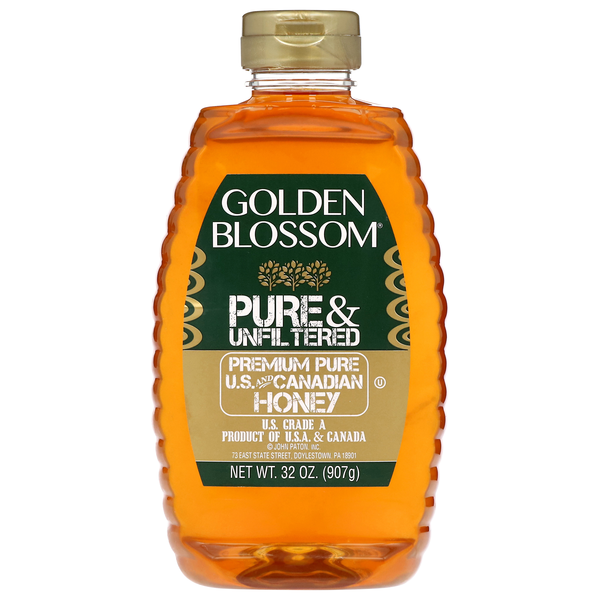Golden Blossom Pure & Unfiltered US & Canadian Honey