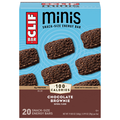 CLIF Minis Chocolate Brownie Flavor 4g Protein Energy Bars - 20 ct