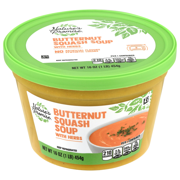 Nature's Promise Butternut Squash Soup with Herbs Refrigerated