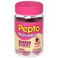Pepto Nausea Non-Medicated Berry Citrus Flavored Ginger Gummy