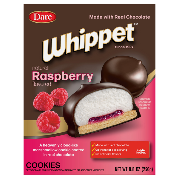 Dare Raspberry Whippet Cookies