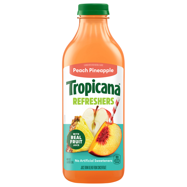 Tropicana Refreshers Peach Pineapple Juice Drink