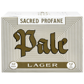 Sacred Profane Pale Lager Beer - 12 pk