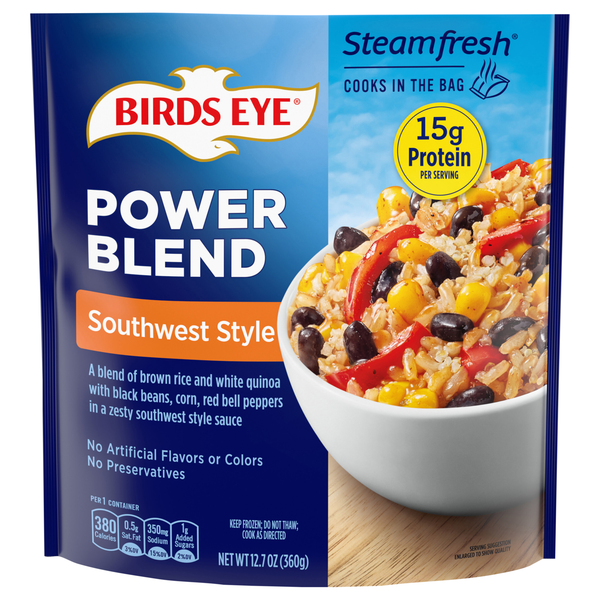 Birds Eye Steamfresh Southwest Style Power Blend Frozen