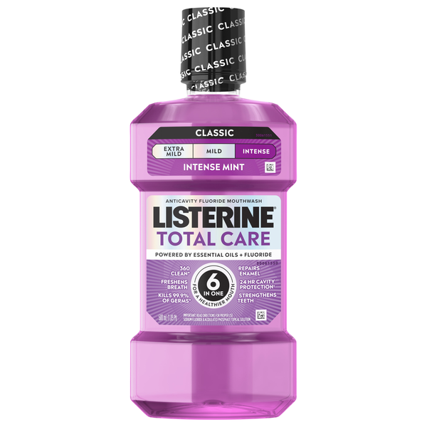 Listerine Total Care Anticavity Mouthwash Fresh Mint