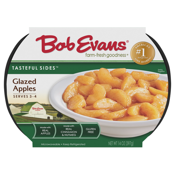 Bob Evans Tasteful Sides Glazed Apples Gluten Free