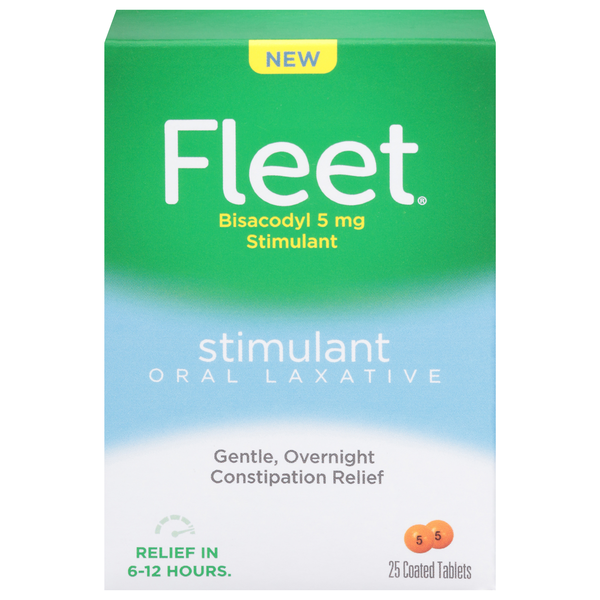 Fleet Stimulant Oral Laxative Coated Tablets