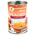 Our Brand Sliced Yellow Cling Peaches in Heavy Syrup