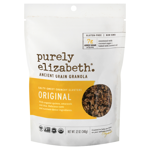 Purely Elizabeth Organic Gluten Free Vegan Original Granola