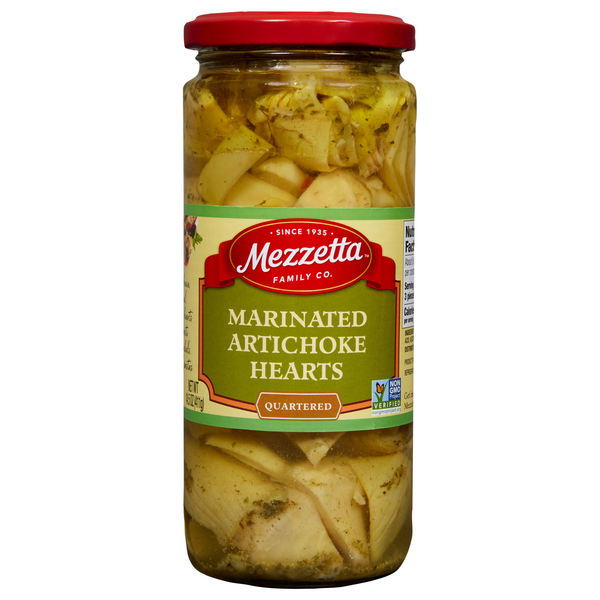Mezzetta Quartered & Marinated Artichoke Hearts