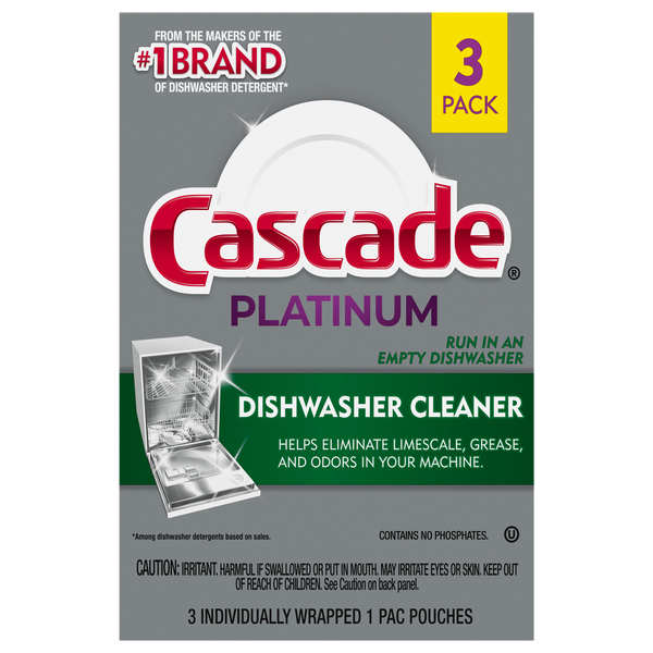 Cascade Platinum Dishwasher Cleanser