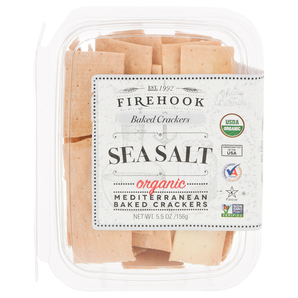 Save on Firehook Mediterranean Baked Crackers Sea Salt Organic Order