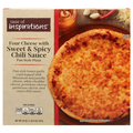 Taste of Inspirations Pan Style Four Cheese Sweet Spicy Chili Sauce Pizza
