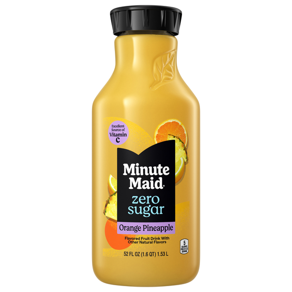 Minute Maid Zero Sugar Orange Pineapple Fruit Drink