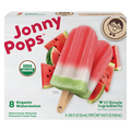 JonnyPops Organic Watermelon Ice Pops - 8 ct