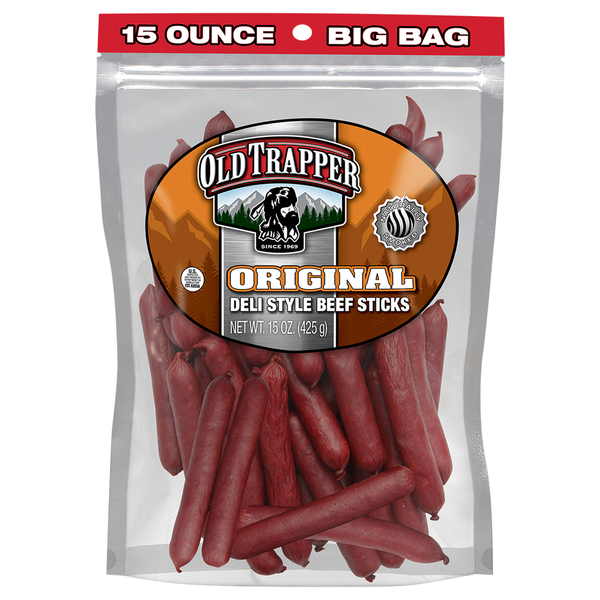 Old Trapper Original Deli Style Beef Sticks