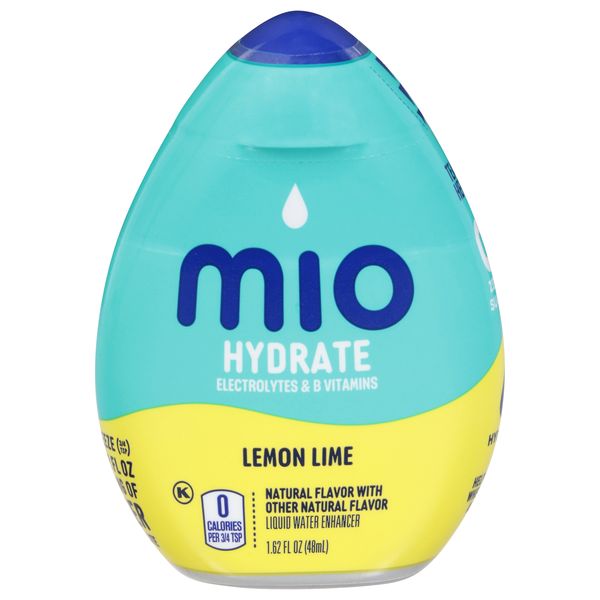MiO Hydrate Lemon Lime Liquid Water Enhancer with Electrolytes