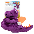 Ruffin' It Tuff Plush Dragon with Squeaker Dog Toy