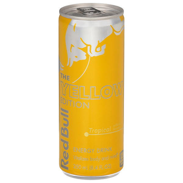 Red Bull The Yellow Edition Tropical Energy Drink