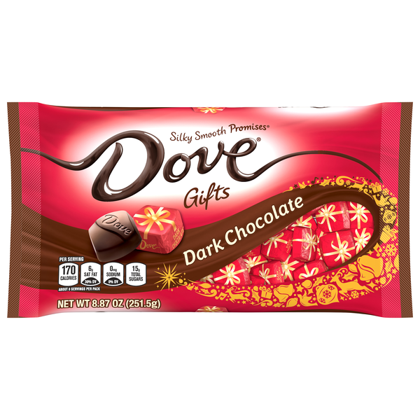 DOVE Promises Dark Chocolate Christmas Candy