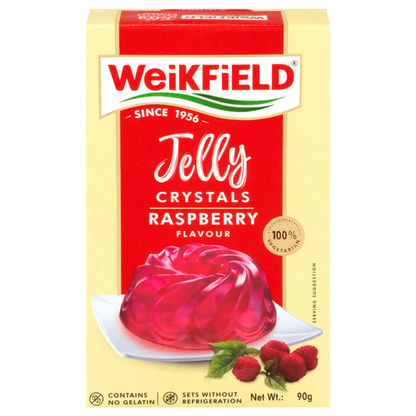 Weikfield Raspberry Flavor Jelly Crystals