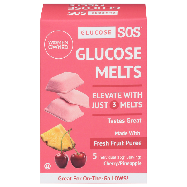 Glucose SOS Cherry/Pineapple Glucose Melts