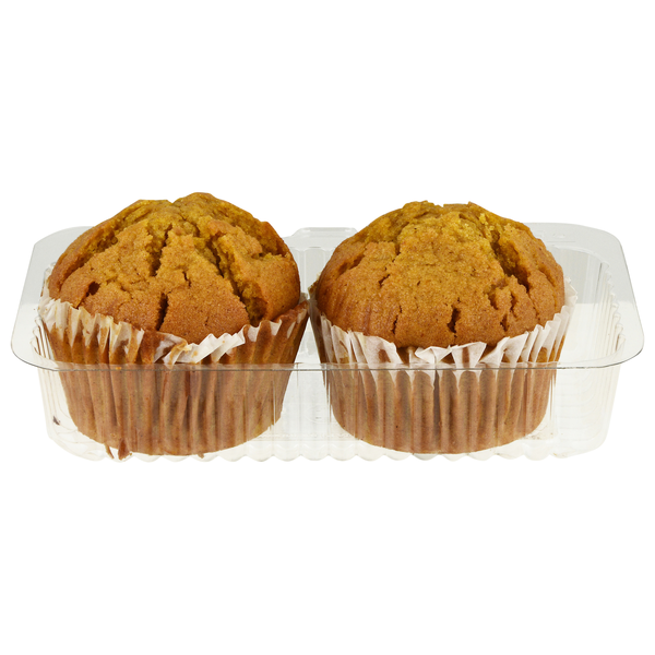 Hannaford Bakery Pumpkin Muffins - 2 ct