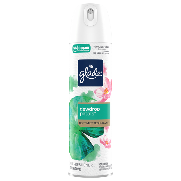 Glade Dewdrop Petals Air Freshener Aerosol Spray