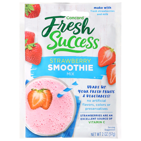 Concord Foods Strawberry Smoothie Mix