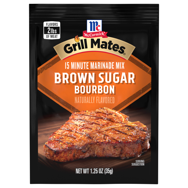 McCormick Grill Mates Brown Sugar Bourbon 15 Minute Marinade Mix