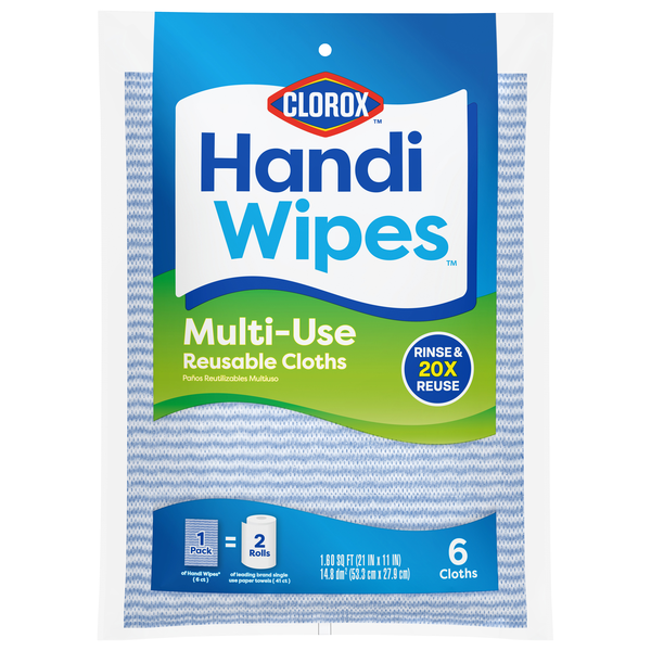 Clorox Handi Wipes Multi-Use Reusable Cloths