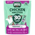 Mighty Spark Teriyaki Style Mini Chicken Sticks - 12 ct