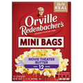 Orville Redenbacher's Movie Theater Butter Mini Microwave Popcorn - 12 ct